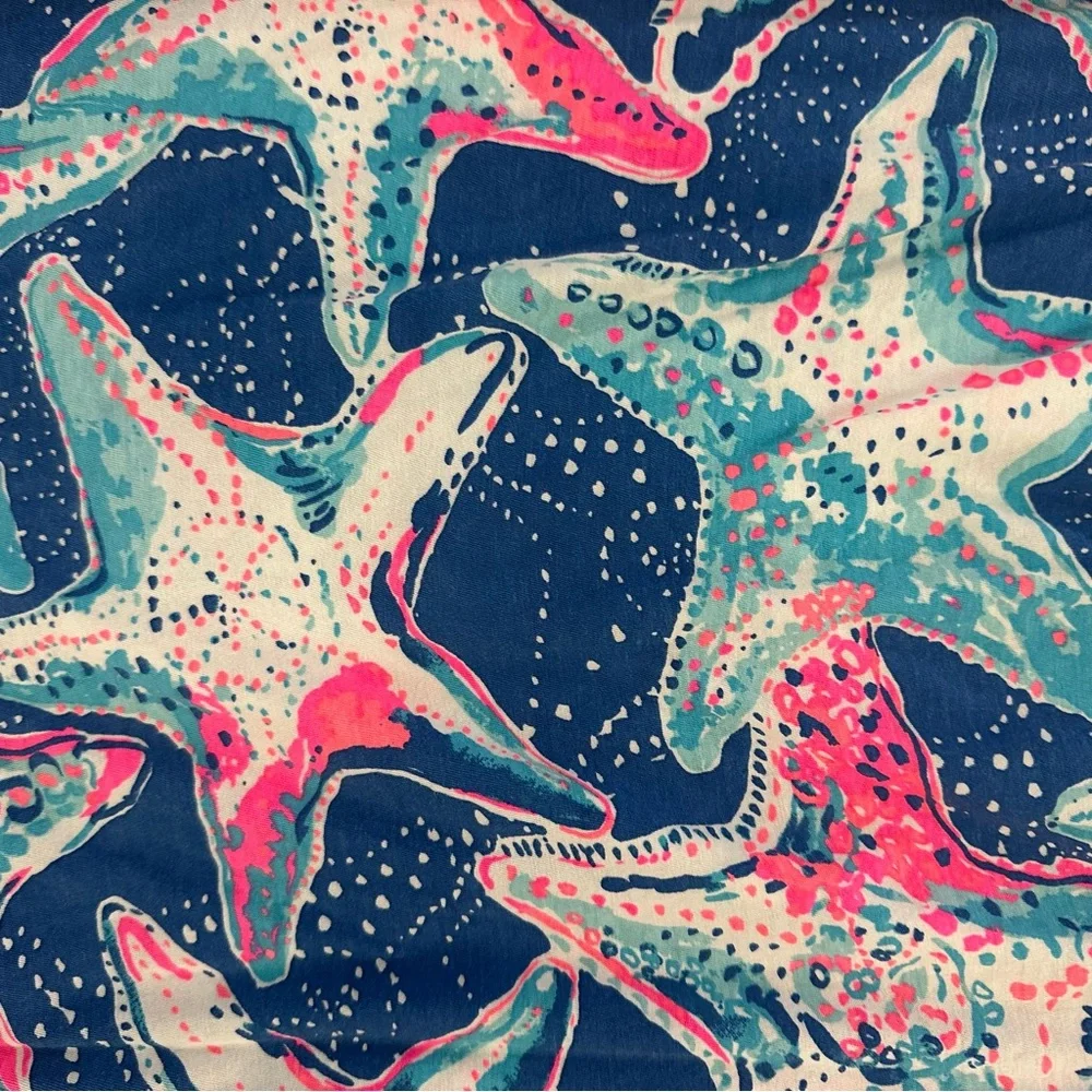 Lilly Pulitzer mini Enna dress-Starstruck Indigo starfish glow